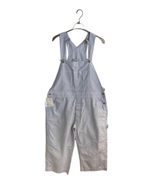 journal standard luxe（ジャーナルスタンダード ラックス）journal standard luxe (ジャーナルスタンダード リュクス) OXストライプ オーバーオール ブルー サイズ:FREE 未使用品の古着・服飾アイテム