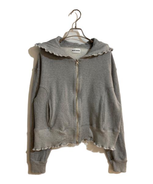 nick gear（ニックギア）NICK GEAR (ニックギア) ジップパーカー グレー サイズ:Freeの古着・服飾アイテム