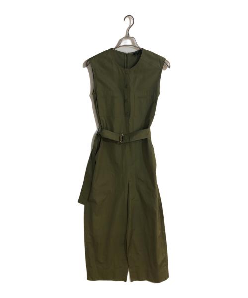 theory（セオリー）theory (セオリー) VENDOME CARGO JUMPSUIT／ジャンプスーツ カーキ サイズ:Ｐの古着・服飾アイテム
