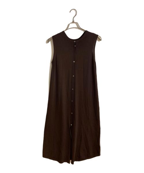theory（セオリー）theory (セオリー) ノースリーブワンピース ブラウン サイズ:Sの古着・服飾アイテム