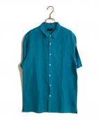 theoryセオリー）の古着「リネンシャツ」｜スカイブルー