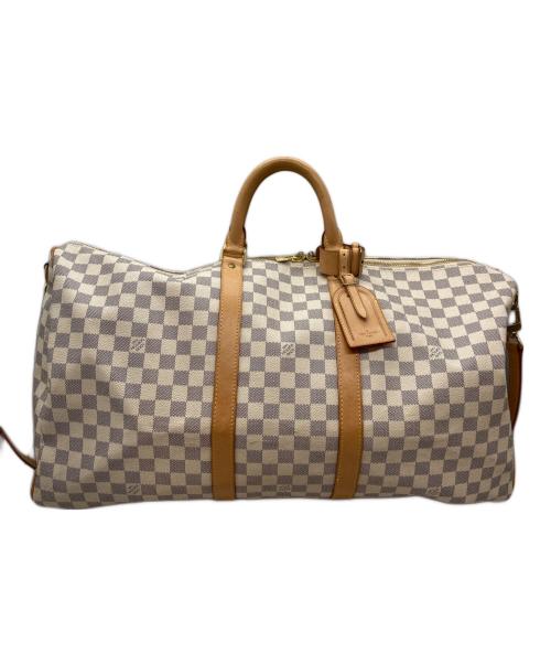 LOUIS VUITTON（ルイ ヴィトン）LOUIS VUITTON (ルイ ヴィトン) ボストンバッグ ベージュの古着・服飾アイテム