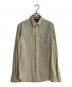 RRL（ダブルアールエル）の古着「ストライプシャツ」｜グリーン