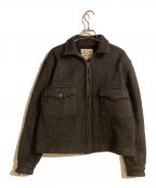 BROWN'S BEACH JACKETブラウンズビーチジャケット）の古着「DOUBLE FLAP JACKET」｜ブラウン