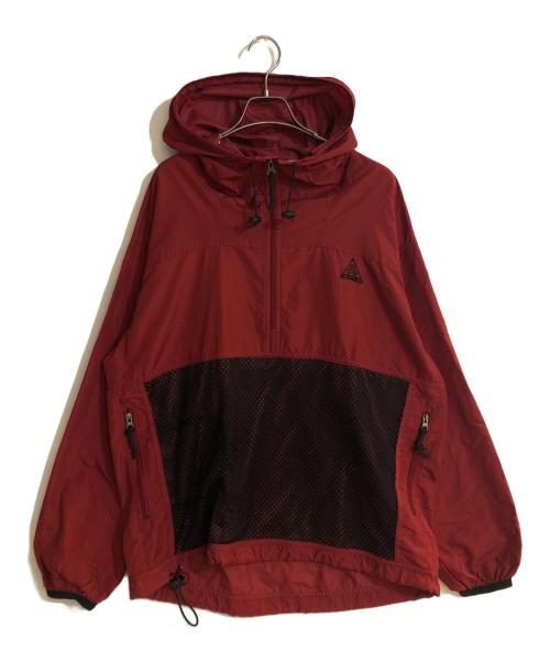 NIKE ACG（ナイキエーシージー）NIKE ACG (ナイキエージーシー) アノラックパーカー レッド サイズ:Mの古着・服飾アイテム