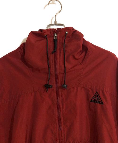 NIKE ACG（ナイキエーシージー）NIKE ACG (ナイキエージーシー) アノラックパーカー レッド サイズ:Mの古着・服飾アイテム