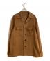 ERMENEGILDO ZEGNA（エルメネジルド・ゼニア）の古着「OASI カシミヤシャツジャケット」｜ブラウン