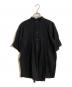 PINK HOUSE（ピンクハウス）の古着「ピンタック フリル ブラウス」｜ブラック