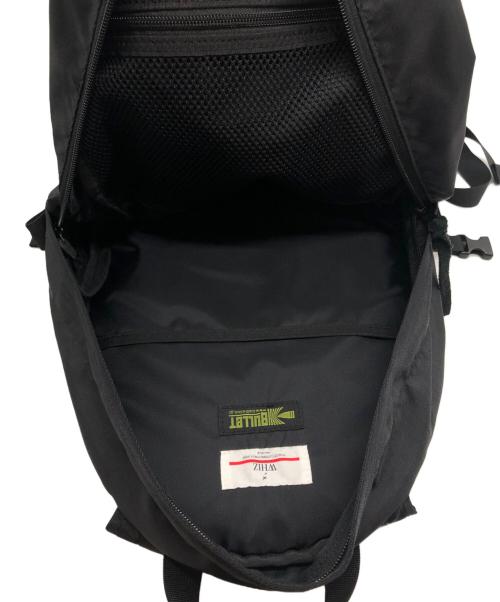 whiz limited（ウィズリミテッド）whiz limited (ウィズリミテッド) BULLET NOISE (バレットノイズ) フラップバックパック ブラックの古着・服飾アイテム
