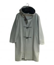hatra（ハトラ）の古着「ダッフルコート」｜黄緑