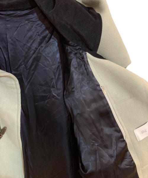 hatra（ハトラ）hatra (ハトラ) ダッフルコート 黄緑 サイズ:2の古着・服飾アイテム