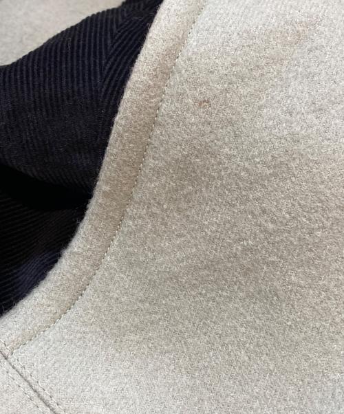 hatra（ハトラ）hatra (ハトラ) ダッフルコート 黄緑 サイズ:2の古着・服飾アイテム