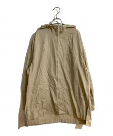Y-3（ワイスリー）の古着「HEAVY POPLIN 3STP HOODED SHIRT」｜ベージュ