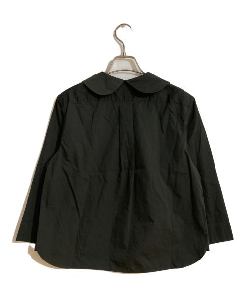 MARGARET HOWELL（マーガレットハウエル）MARGARET HOWELL (マーガレットハウエル) COTTON SILK POPLIN シャツ グリーン サイズ:Iの古着・服飾アイテム