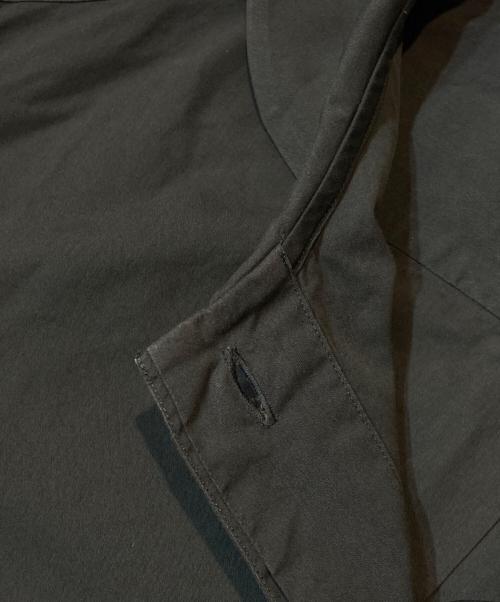 MARGARET HOWELL（マーガレットハウエル）MARGARET HOWELL (マーガレットハウエル) COTTON SILK POPLIN シャツ グリーン サイズ:Iの古着・服飾アイテム