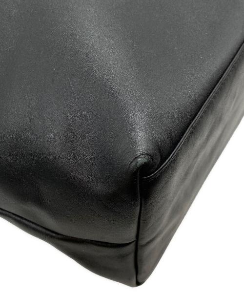 green label relaxing（グリーンレーベルリラクシング）green label relaxing (グリーンレーベルリラクシング) レザートートバッグ ブラックの古着・服飾アイテム