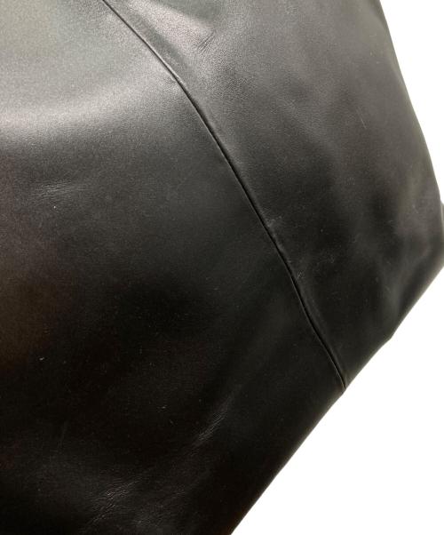 green label relaxing（グリーンレーベルリラクシング）green label relaxing (グリーンレーベルリラクシング) レザートートバッグ ブラックの古着・服飾アイテム