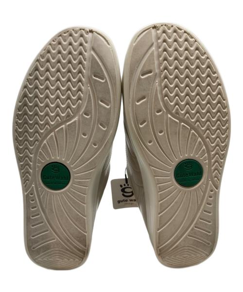 gute wahl（グーテヴァール）gute wahl (グーテヴァール) ベルクロコンフォートシューズ ブラウン サイズ:24 未使用品の古着・服飾アイテム