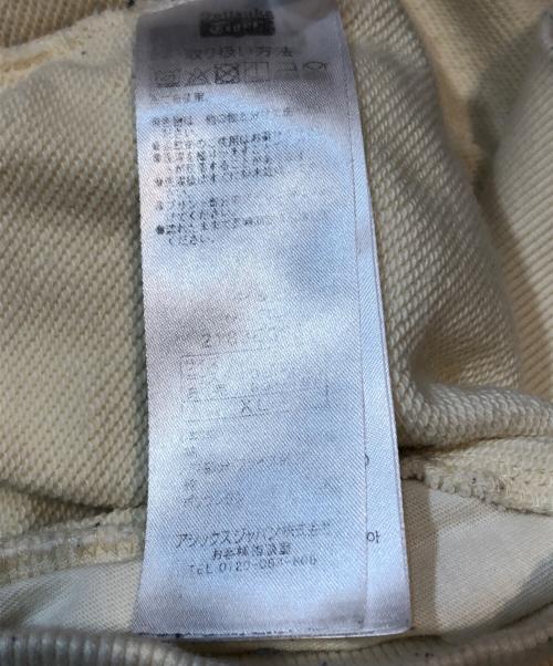 Onitsuka Tiger（オニツカタイガー）Onitsuka Tiger (オニツカタイガー) バックプリントパーカー アイボリー サイズ:XLの古着・服飾アイテム