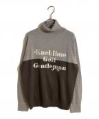perfect tan×Kuchibue Golf Gentlemanパーフェクト タン×）の古着「タートルネックニット」｜グレー