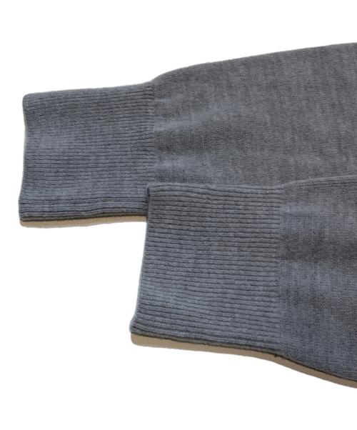 perfect tan（パーフェクト タン）perfect tan (パーフェクト タン) Kuchibue Golf Gentleman タートルネックニット グレー サイズ:XLの古着・服飾アイテム