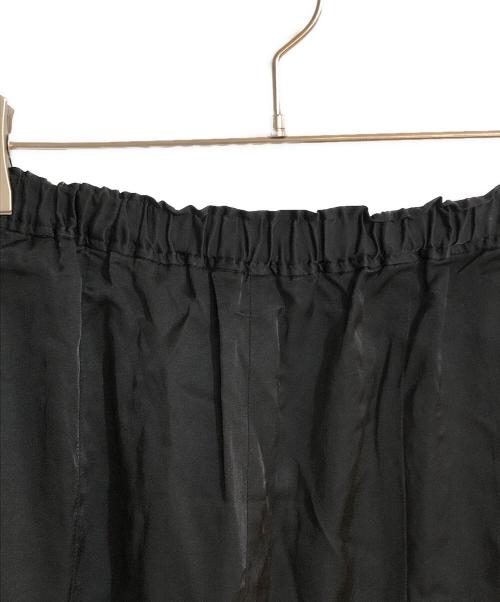 Y's for living（ワイズフォーリビング）Y's for living (ワイズフォーリビング) サテンサルエルパンツ ブラック サイズ:不明の古着・服飾アイテム