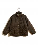 Salvatore Ferragamoサルヴァトーレ フェラガモ）の古着「バンダナ柄中綿ジャケット」｜ブラウン