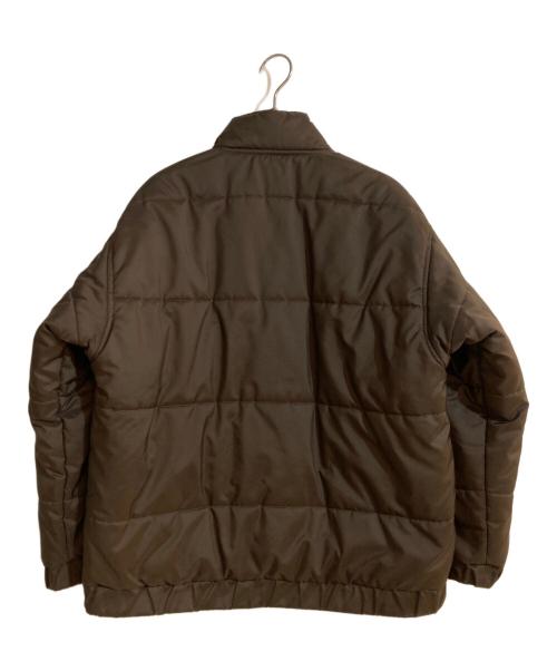 Salvatore Ferragamo（サルヴァトーレ フェラガモ）Salvatore Ferragamo (サルヴァトーレ フェラガモ) バンダナ柄中綿ジャケット ブラウン サイズ:XSの古着・服飾アイテム