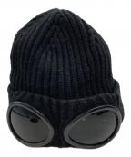 C.P COMPANYシーピーカンパニー）の古着「Cotton Goggle Beanie」｜ブラック