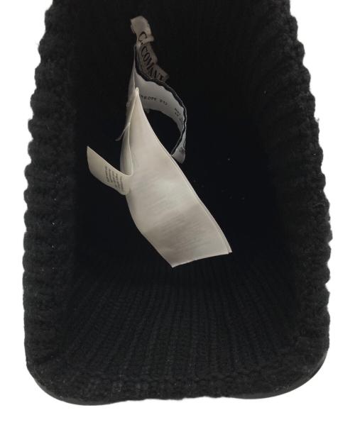 C.P COMPANY（シーピーカンパニー）C.P COMPANY (シーピーカンパニー) Cotton Goggle Beanie ブラックの古着・服飾アイテム