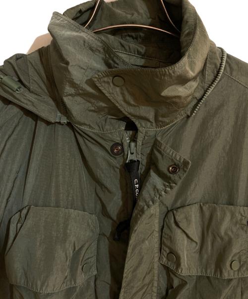 C.P COMPANY（シーピーカンパニー）C.P COMPANY (シーピーカンパニー) Chrome-R Goggle Utility Jacket グリーン サイズ:48の古着・服飾アイテム