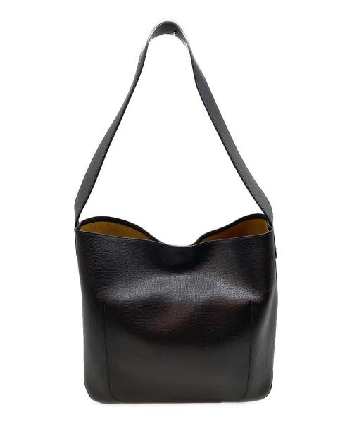 LONGCHAMP（ロンシャン）LONGCHAMP (ロンシャン) ショップイットレザートートバッグ ネイビーの古着・服飾アイテム