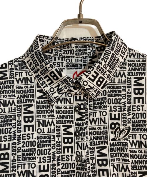 MASTER BUNNY EDITION（マスターバニーエディション）MASTER BUNNY EDITION (マスターバニーエディション) ポロシャツ ホワイト サイズ:Sの古着・服飾アイテム