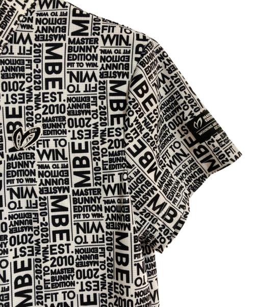 MASTER BUNNY EDITION（マスターバニーエディション）MASTER BUNNY EDITION (マスターバニーエディション) ポロシャツ ホワイト サイズ:Sの古着・服飾アイテム