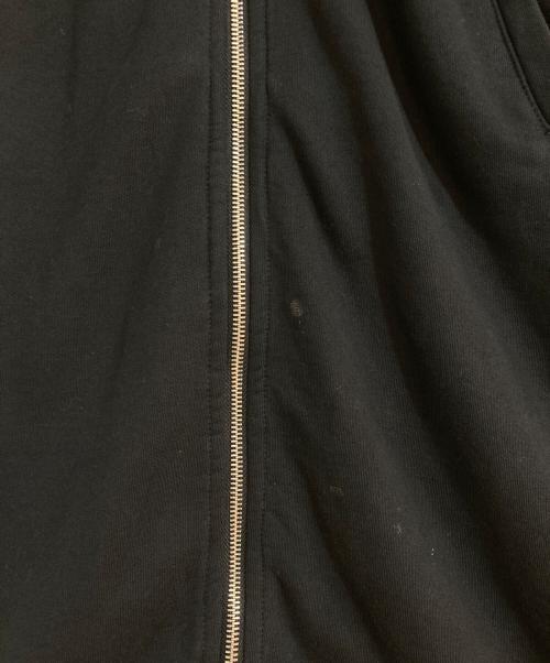 DIESEL（ディーゼル）DIESEL (ディーゼル) ロングジップパーカー ブラック サイズ:XSの古着・服飾アイテム