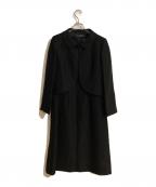 LANVIN NOIRランバン ノワール）の古着「ブラックフォーマルセットアップワンピース」｜ブラック