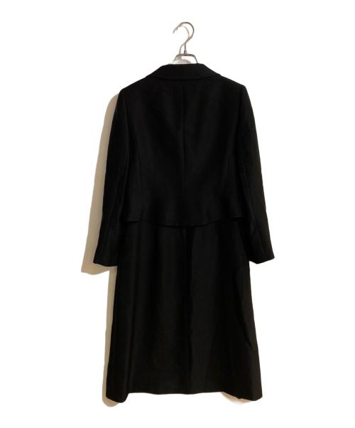 LANVIN NOIR（ランバン ノワール）LANVIN NOIR (ランバン ノワール) ブラックフォーマルセットアップワンピース ブラック サイズ:Ｌの古着・服飾アイテム