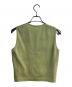 HERMES (エルメス) セリエボタンスカーフ柄ニットベスト ライトグリーン サイズ:40：23000円