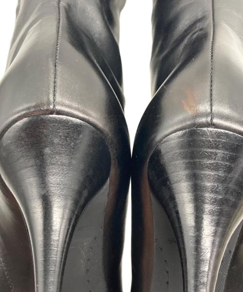 LOUIS VUITTON（ルイ ヴィトン）LOUIS VUITTON (ルイ ヴィトン) モノグラムチャームロングブーツ ブラック サイズ:35 1/2の古着・服飾アイテム