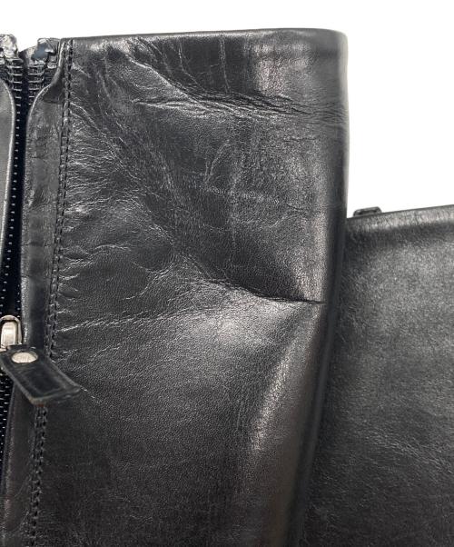 LOUIS VUITTON（ルイ ヴィトン）LOUIS VUITTON (ルイ ヴィトン) モノグラムチャームロングブーツ ブラック サイズ:35 1/2の古着・服飾アイテム