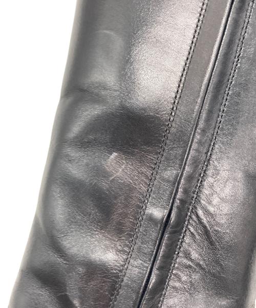 LOUIS VUITTON（ルイ ヴィトン）LOUIS VUITTON (ルイ ヴィトン) モノグラムチャームロングブーツ ブラック サイズ:35 1/2の古着・服飾アイテム