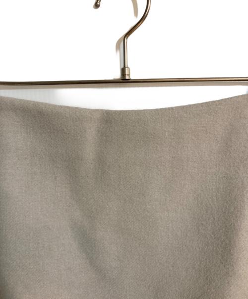 MaxMara（マックスマーラ）MaxMara (マックスマーラ) 切替ウールスカート グレー サイズ:Mの古着・服飾アイテム