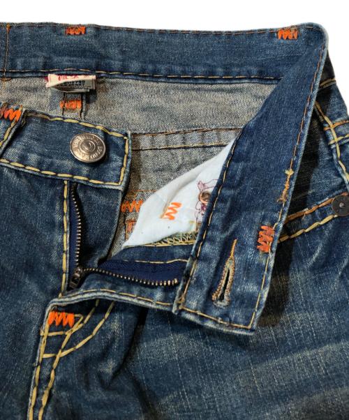 TRUE RELIGION（トゥルー レリジョン）TRUE RELIGION (トゥルー レリジョン) JOEY SUPER Tデニムパンツ ブルー サイズ:30の古着・服飾アイテム