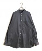 DAIWA PIER39ダイワ ピア39）の古着「TECH BAND COLLAR SHIRTS」｜グレー