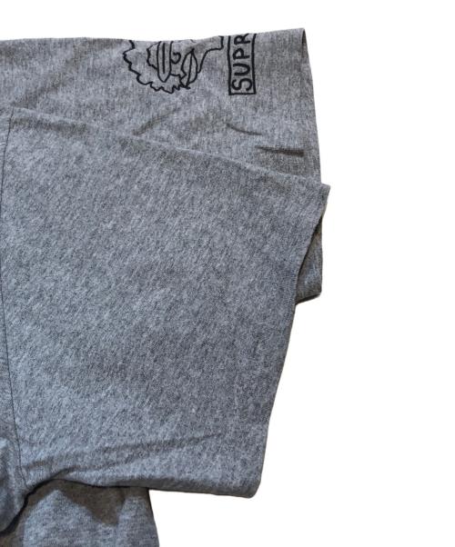 SUPREME（シュプリーム）Supreme (シュプリーム) Gonz Heads Tee/ゴンズ ヘッズ ティー グレー サイズ:Mの古着・服飾アイテム