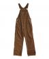 LEVI'S RED（リーバイス レッド）の古着「ヒッコリーオーバーオール」｜ブラウン