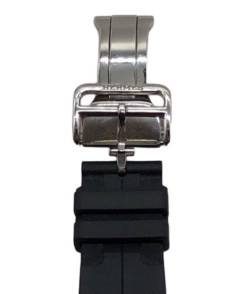 HERMES（エルメス）HERMES (エルメス) ディプロアイントバックル ブラック サイズ:45ｍｍの古着・服飾アイテム