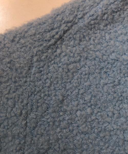 ROPE（ロペ）ROPE (ロペ) ショート丈 Vネックニットカーディガン スカイブルー サイズ:FREEの古着・服飾アイテム