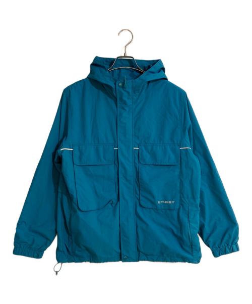 stussy（ステューシー）stussy (ステューシー) Big Pocket Shell/ビッグポケットシェル グリーン サイズ:Sの古着・服飾アイテム