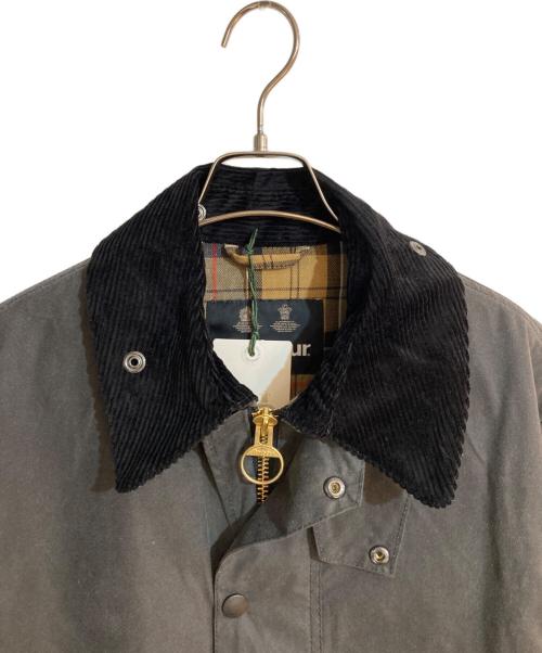 Barbour（バブアー）Barbour (バブアー) Barbour OS Border Wax グレー サイズ:36 未使用品の古着・服飾アイテム